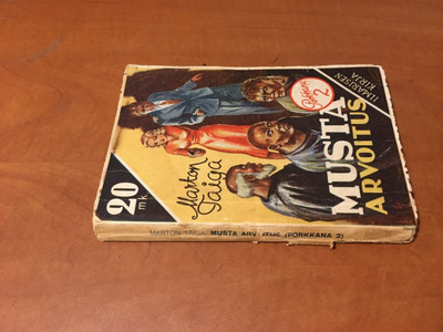 MARTON TAIGA MUSTA ARVOITUS 1943