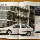 Esite Renault mallisto 1991 1992 Clio 19 21 - pikkukuva 5