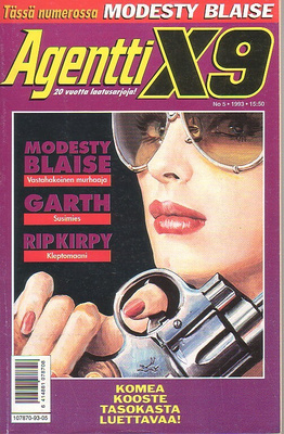 Agentti X9 - 5/93 MODESTY BLAISE (1p)