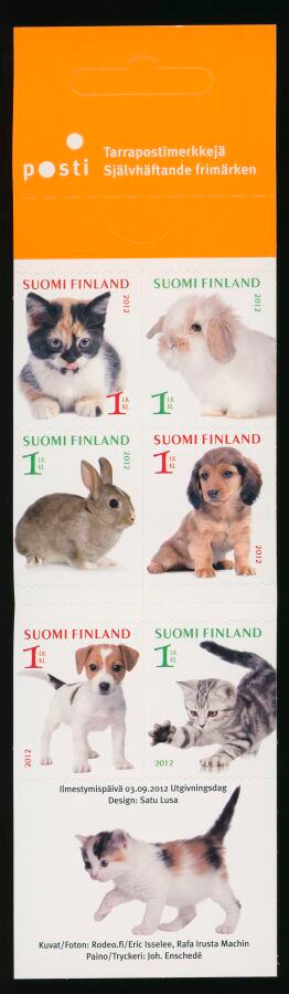 2012, Lemmikkejä, vihko V96**