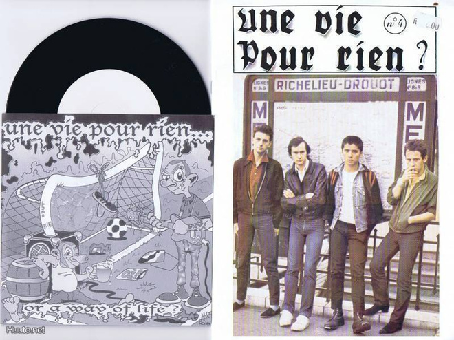 UNE VIE POUR RIEN-A WAY OF LIFE kok EP+MAGAZINE -1999- skins