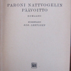 Gösta Segercrantz: Paroni Nattvogelin päävoitto, Otava 1930 - pikkukuva 2