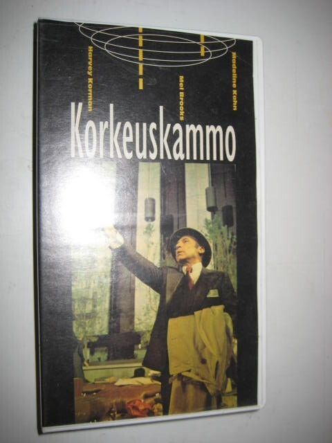 Mel Brooks. Korkeuskammo. Vhs.