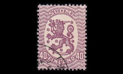 72 o M-17 40p lila Lapua (1917)