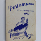 Postisiirtotilit - Postgirokonton 1951 - pikkukuva 1