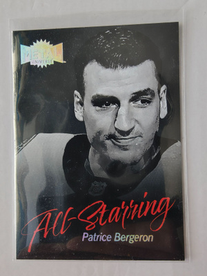 Patrice Bergeron 2022-23 Skybox Metal Universe All-Starring