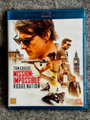 Mission Impossible Rogue Nation Blu-ray NORDIC