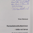 Vivan Storlund : Kansalaisvaikuttaminen - totta vai tarua... - pikkukuva 3