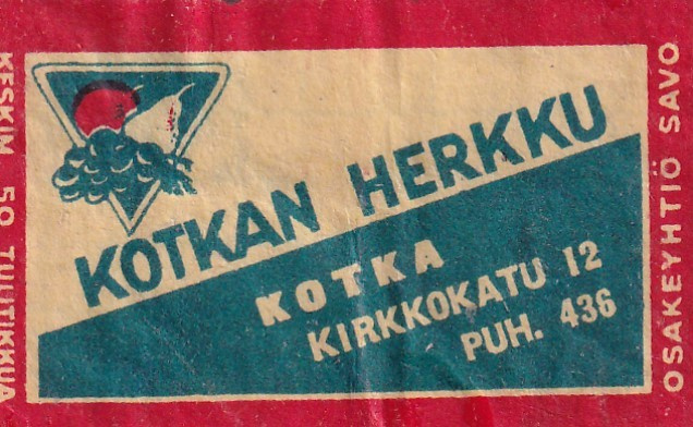 Kotka. Kotkan Herkku, Osakeyhtiö Savo  s2