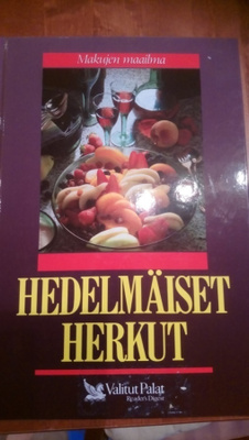Hedelmäiset herkut kirja.