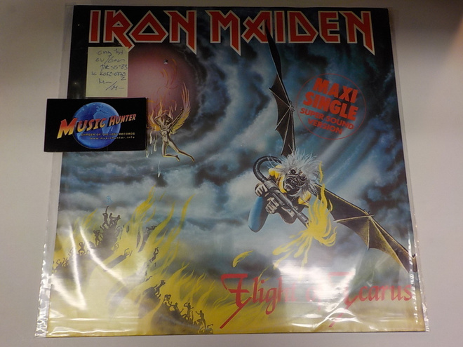 IRON MAIDEN - FLIGHT OF ICARUS 12'' ex/ex   (+)