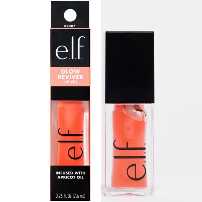 ELF Glow Reviver Lip Oil 7,6ml Coral Fixation huuliöljy