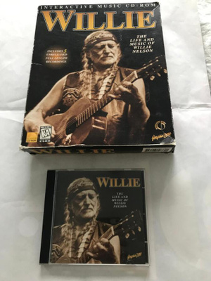 Willie Nelson CD-ROM, 1995, GZ10760