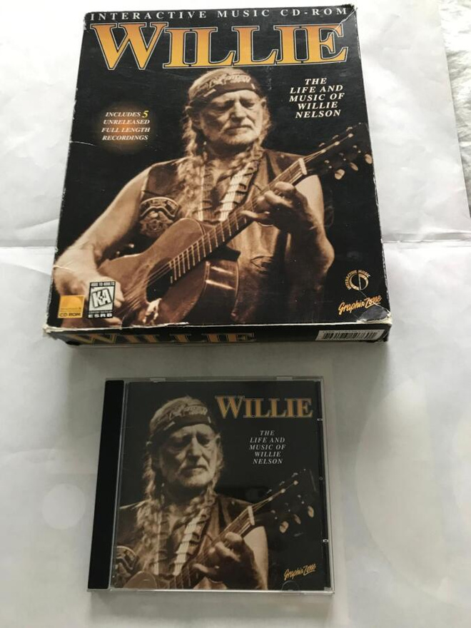 Willie Nelson CD-ROM, 1995, GZ10760