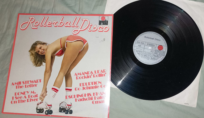 Rollerball Disco LP kokoelma eri esittäjiä 1980