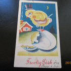 PIENI PÄÄSIÄISKORTTI 1941 KULKENUT KOKO 11 x 7 cm - pikkukuva 1