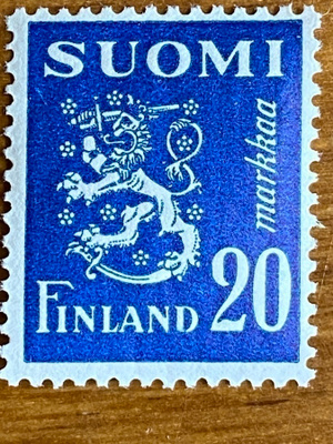 LEIJONAMALLI 1930 20MARKKAA**