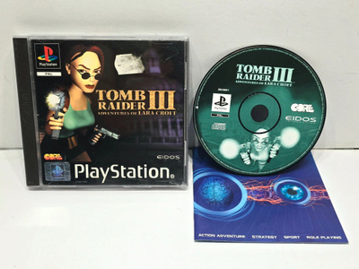 PS1 - Tomb Raider III: Adventures of Lara Croft (CIB)