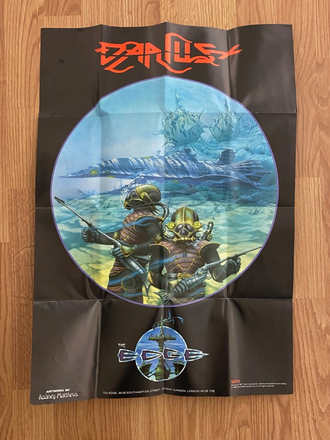 Darius+ the Edge poster