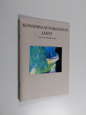 Konservaattoriliiton lehti helmikuu 1993