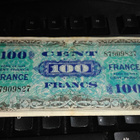 France Ranska 100 Francs 1944 Military VF - pikkukuva 1