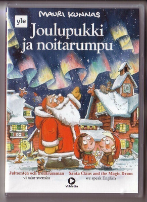 dvd, Joulupukki ja noitarumpu (FIN - ENG -  SWE) UUSI / New