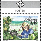Åland 1998 Maatalous 2,40 mk välilöpari logo ** LaPe 135 - pikkukuva 1