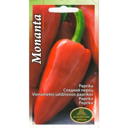 Paprika "Montana" - siemenet #