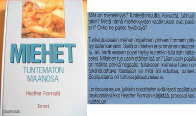 Heather Formaini: MIEHET - Tuntematon maanosa 1p.