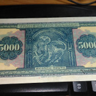 Greece Kreikka 5000 Drachma 1932 P103 XF - pikkukuva 2