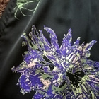 InWear musta kukkakuosi Mekko / Juhlamekko - koko 38 - pikkukuva 3