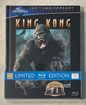 Peter Jackson: KING KONG (2005) Limited DigiBook (UUSI)
