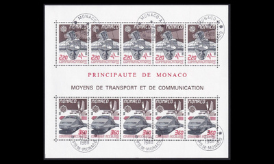 Monaco 1859-60BL39 o Europa (1988)