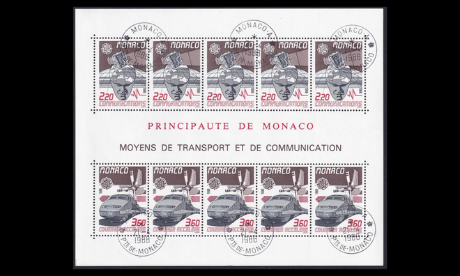 Monaco 1859-60BL39 o Europa (1988)