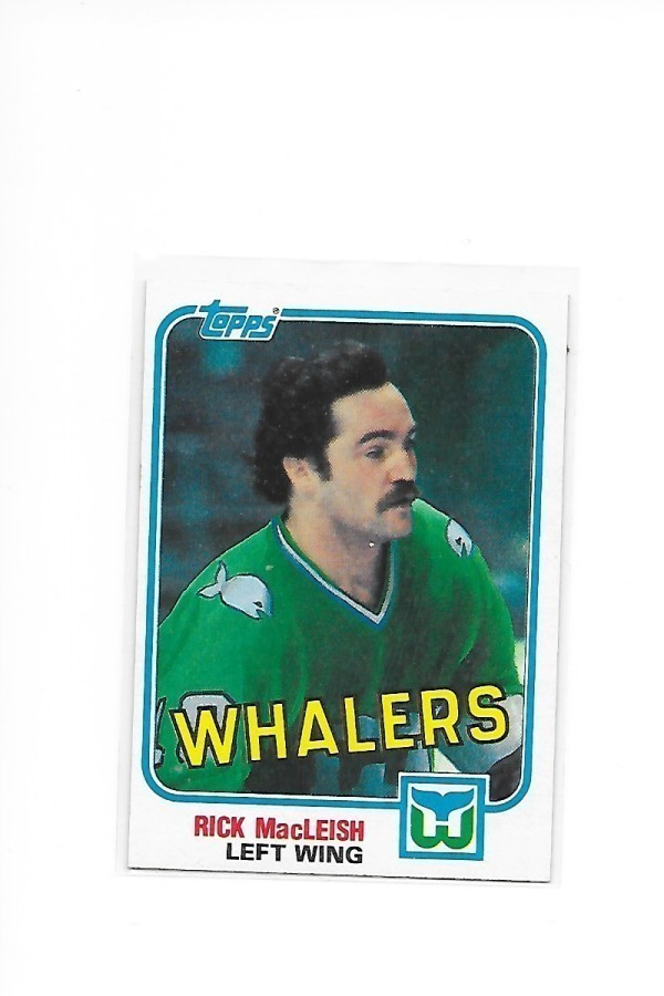 1981-82 Topps #108 Rick MacLeish Hartford Whalers