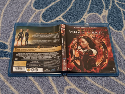 Nälkäpeli Vihan Liekit Blu-Ray