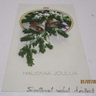 Vintage joulukortti - pikkukuva 1