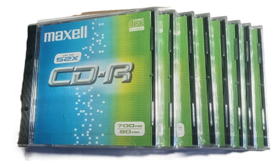 Maxell CD-R levyjä 8kpl.
