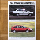 Esite Mazda 323 noin vuodelta 1986 - pikkukuva 1
