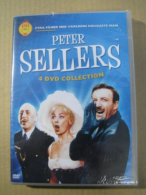 PETER SELLERS - 4 dvd kokoelma