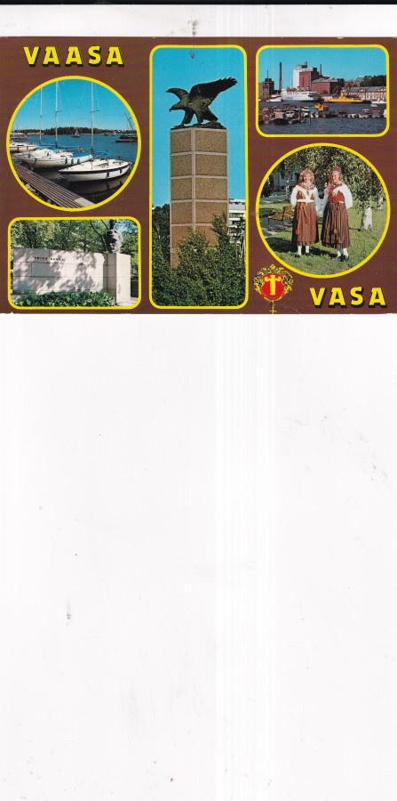 Vaasa, Vasa, sommitelmakortti    b597