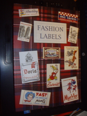 Fabio Caleffi ( toim. ) : FASHION LABELS (1996 HAPPY BOOKS)