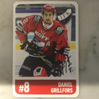 DANIEL GRILLFORS - HIFK. AITO NIMIKIRJOITUS KORTTI. - pikkukuva 1