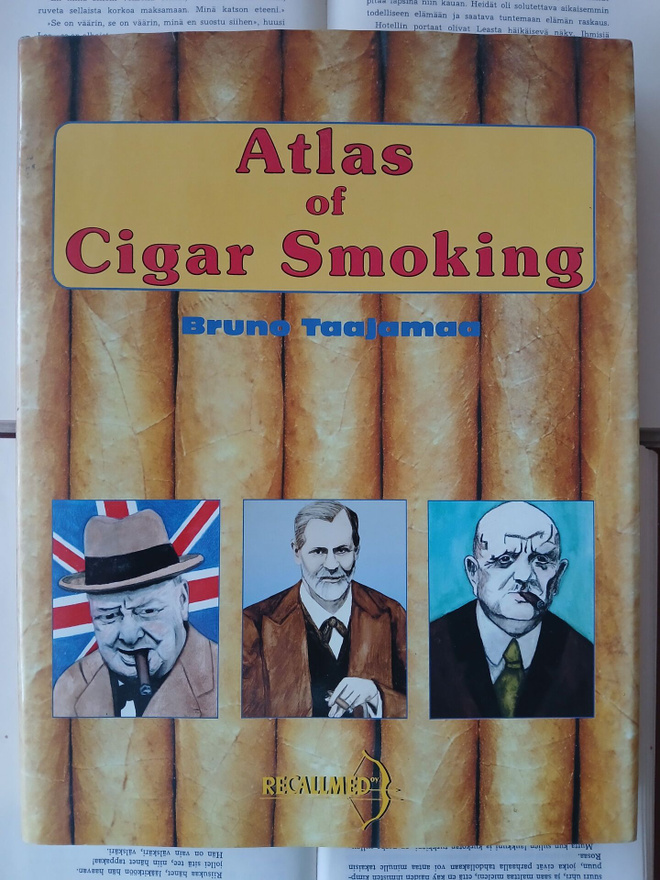 Bruno Taajamaa - Atlas of Cigar Smoking (hardcover, signed)