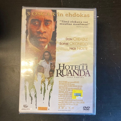 Hotelli Ruanda DVD (UUSI)