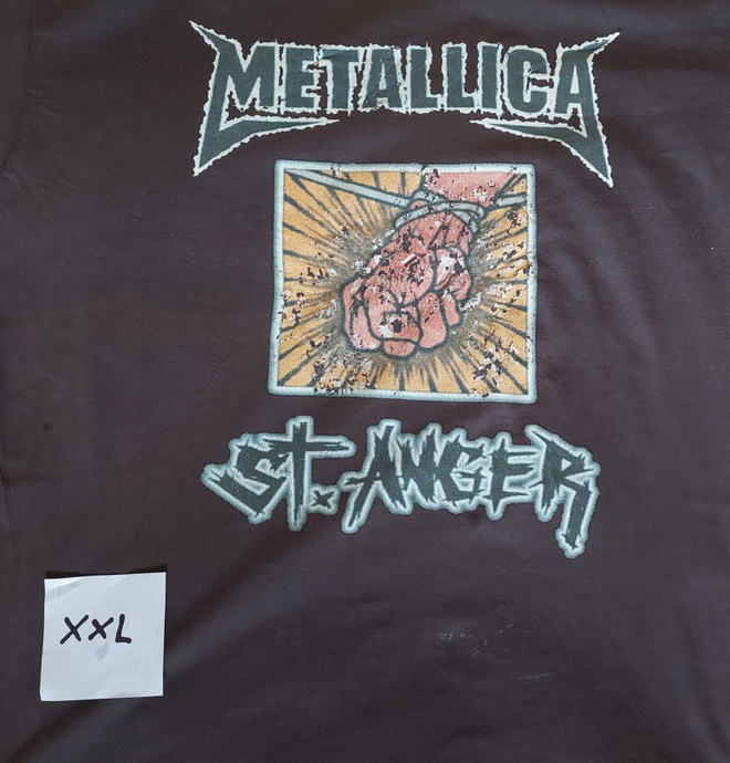 Bändipaita  Metallica: St. Anger  koko XXL