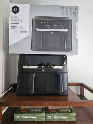 DUAL EASY FRY AIR FRYER OBH NORDICA.
