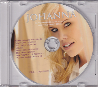 Johanna - Alive (CDr)