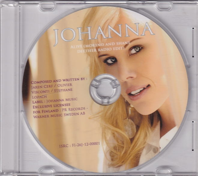 Johanna - Alive (CDr)