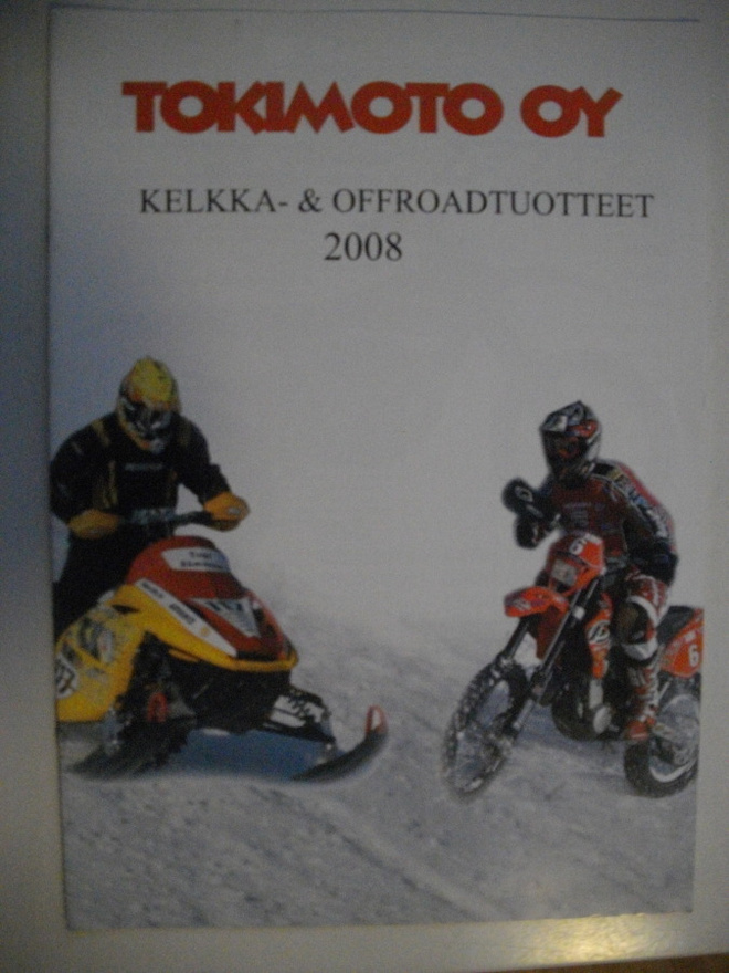 Tokimoto Oy - Kelkka- & offroadtuotteet 2008 (26.11)